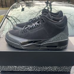 Air Jordan 3 Retro 'Black Cat' 2025