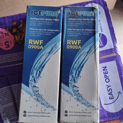 2 Ice Pure Water Filters For Whirlpool Refrigerators (RWF 0900A)
