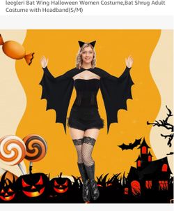 Bat wings  shrug only new adult small/medium