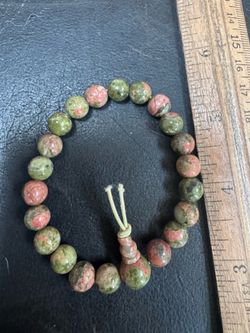 Unakite bracelet