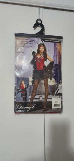 Dreamgirl Flapper Halloween Costume Size Small