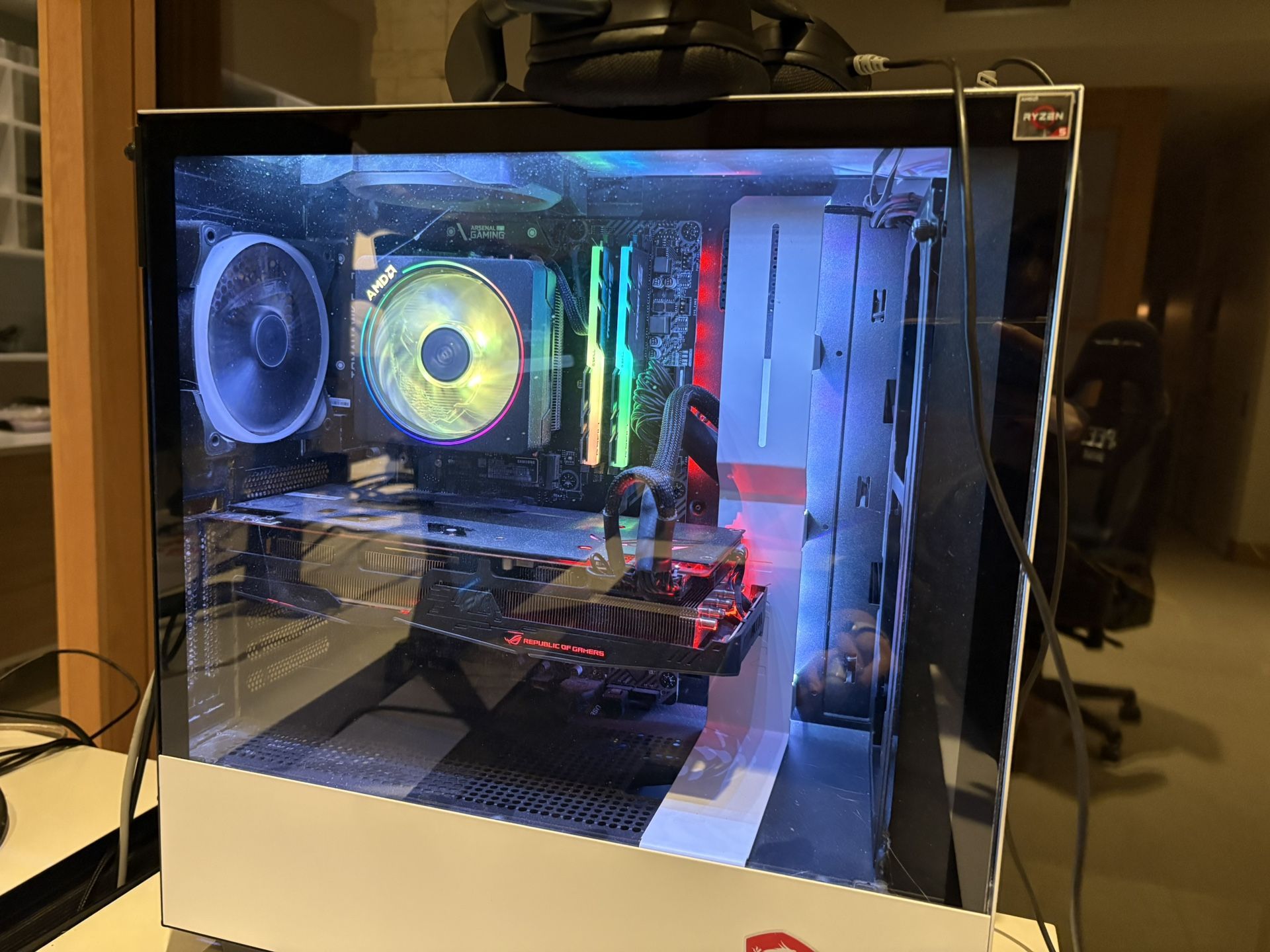 FULL GAMING PC SETUP - Ryzen 5 3600 + RX 5700 XT + Full Peripherals