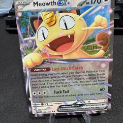 Meowth Ex Perfect Order 62/88