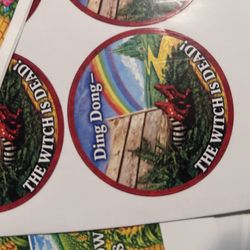 FREE Wizard Of Oz Stickers