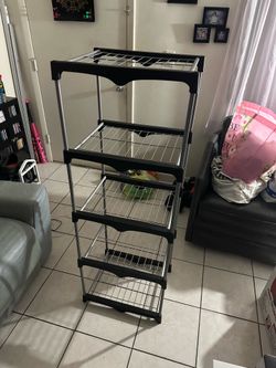 Metal & plastic rack