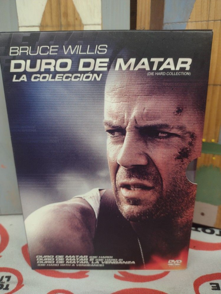 Die Hard Collection Spanish 3 Movie Boxed Set Bruce Willis With Special Features Disc