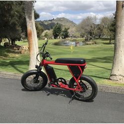 JUICED RAMBLER E-BIKE, BRIGHT RED 