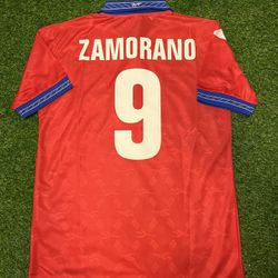 Chile Retro 98’ Zamorano Jersey 