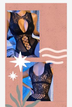 New Sexy Black Bodysuit