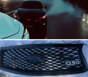 2014- 2024 INFINITI Q50 RGB LED EMBLEM / BADGE & GRILL BLUETOOTH