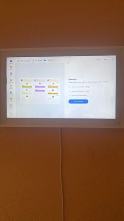 Smart Home Family Hub Display Screen