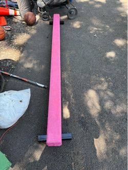 8’ gymnastics balance beam