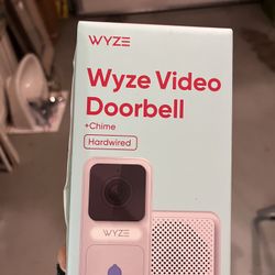 WYZE doorbell + Chime , Hard Wired 