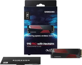 SAMSUNG 990 Pro with Heatsink 1 TB NVMe