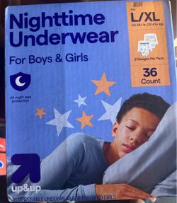 Up & Up Nighttime Underwear L/XL 36 Count