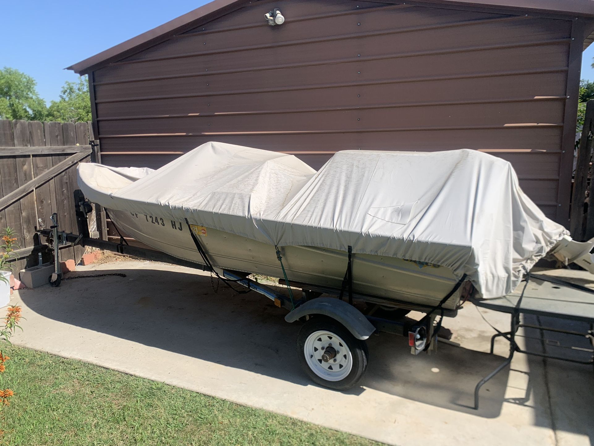 1984 Valco Boat With Trailer