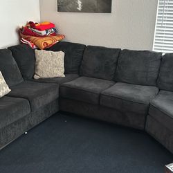 Large Plush Sectional Couch