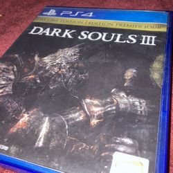 PS4 Dark Souls 3 Game Disc/Soundtrack Disc