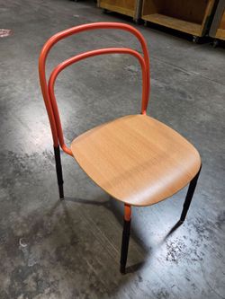 Division Twelve Catty Stacking Chairs (Set of 5)