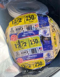 12/2 Romex Wire 250 ft . New
