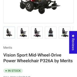 Power Wheelchair. 