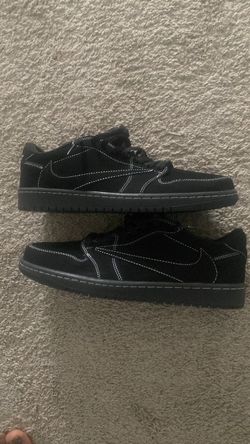 Nike Air Jordan 1 Low Black Sneakers