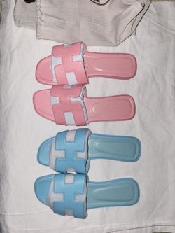 4 hermes sandals/ Reps