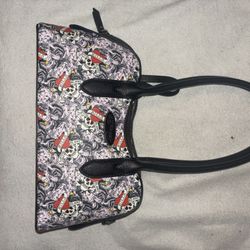 Vintage Ed Hardy Shoulder Bag Purse