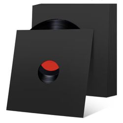 10PCS 12In Vinyl Record Jackets,350gsm Durable Thick Cardboard Album Covers Kraft Finish Blank Album Jackets,Kraft Covers for Records Inner Outer Slee