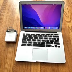 13 Macbook Air 2015 OS Monterey i7 @2.2Ghz SSD 512Gb RAM 8Gb Laptop With Microsoft Office Pro 2021  -* Battery = 13 Cnts -* Apple Magsafe 2 charger -*