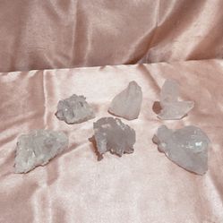 Clear Quartz 6pc