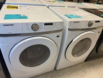 Samsung Front Load Washer and Dryer Set