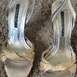 Laundry. Shelli Segal heels 