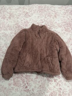 Fluffy Pink Jacket