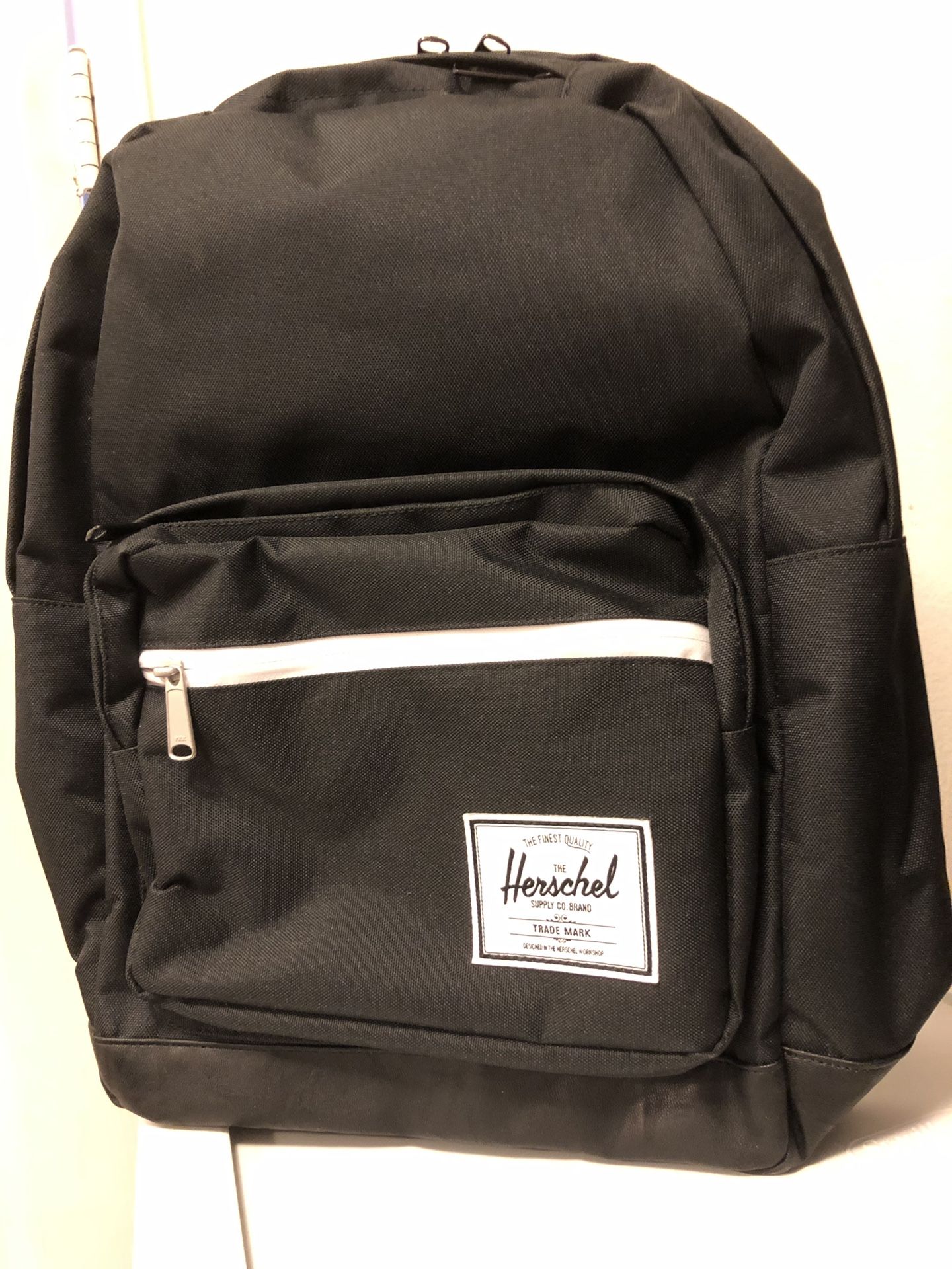 Herschel Pop Quiz Backpack - NEW - All Black