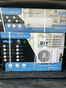 DuctlessAire 12000 BTU DIY Mini Split System