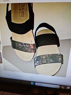 MUNRO PISCES SANDALS NEW sz 7W