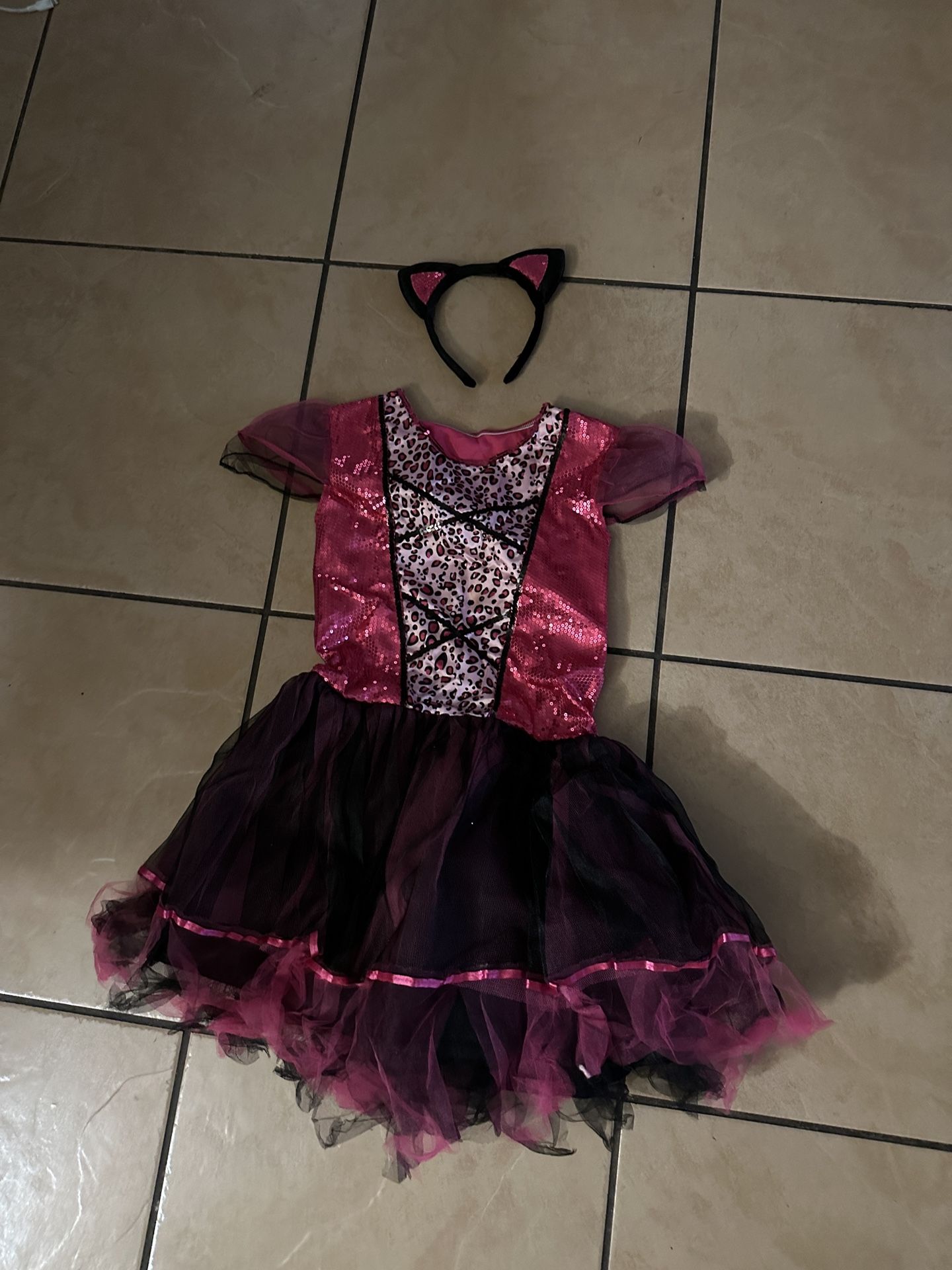 Cat Princess Costume For Like 6-7 Years Old
