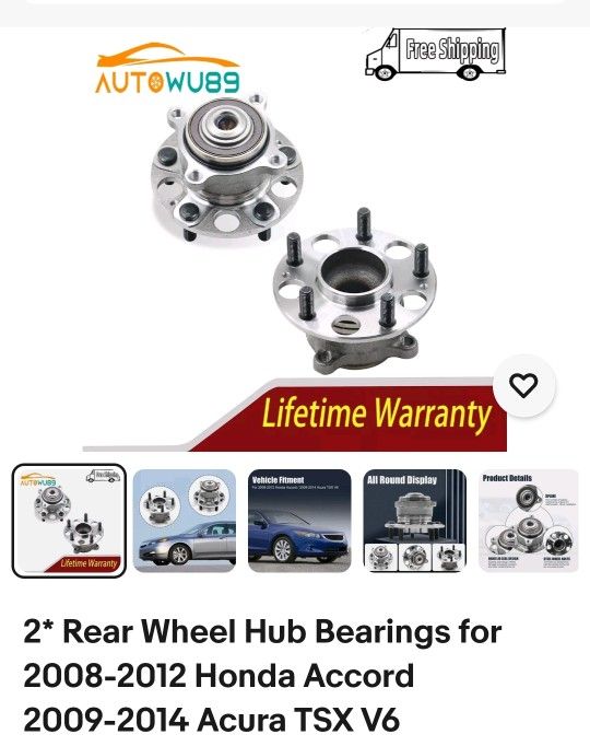 Brand New Wheel Bearings