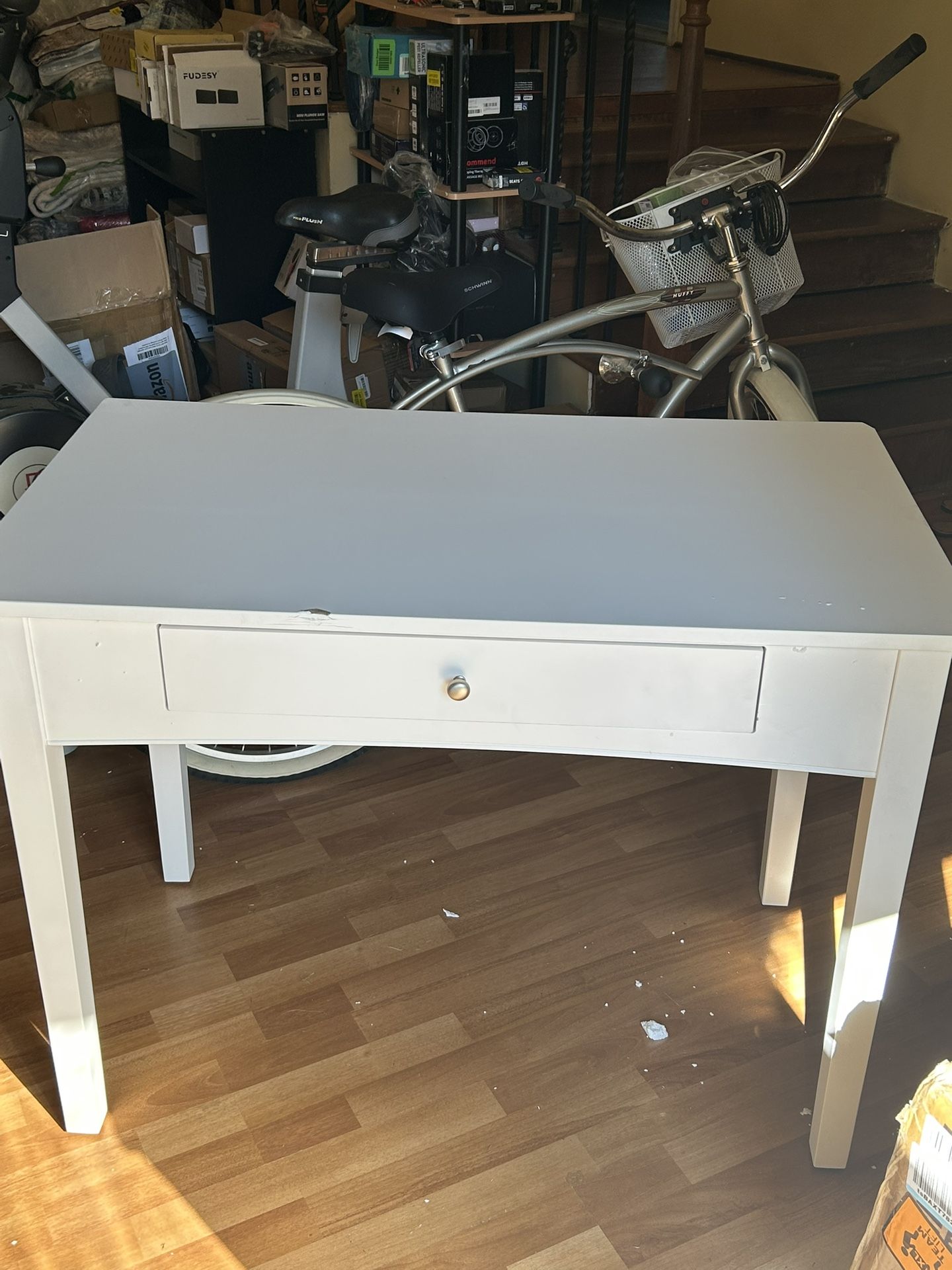 Pre-assembled Cottage Desk, White