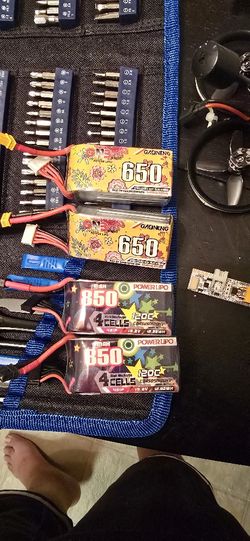 4 4s Batteries Xt30 For Pavo20pro Or Any 3.5 Drones New
