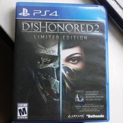 Dishonored 2 For PlayStation 4 Ps4