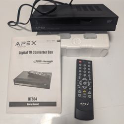 Apex Digital TV Converter Box - Stated Price Or Best Offer