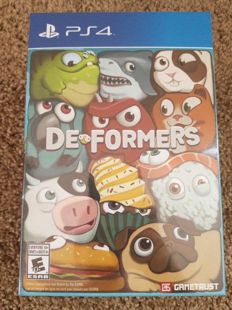 DeFormers PS4 New/Unopened