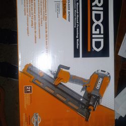 Ridgid 21-Degree 3-1/2 in. Round Head Framing Nailer