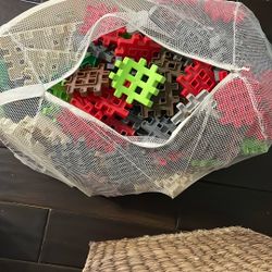 Huge Set Of Waffle Blocks For Kids 