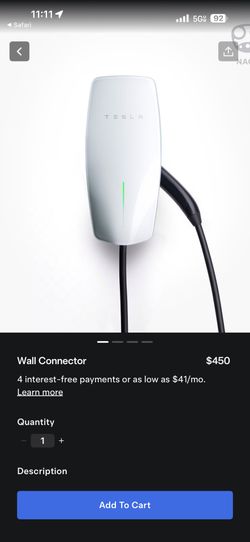 Tesla Home Charger
