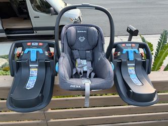 UPPAbaby Mesa Infant Car Seat with Two Bases
