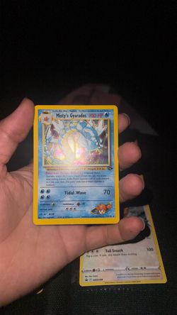Misty's Gyarados Holo Pokémon Card 13/132