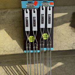 Hersheys Large Long Cookie Forks Set Of 4